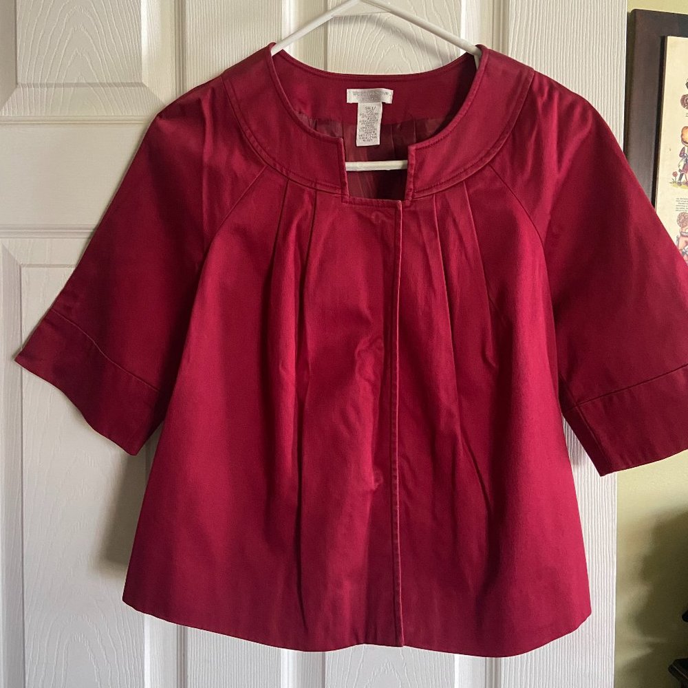 Worthington Burgundy Jacket